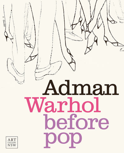 Adman Warhol before pop available to buy at Museum Bookstore