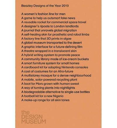 Beazley Designs of the Year 2019 - the exhibition catalogue from Design Museum available to buy at Museum Bookstore