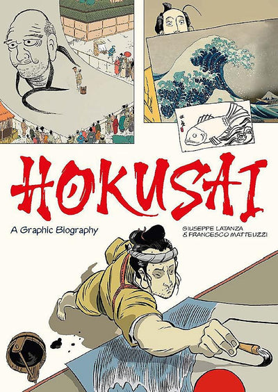 Hokusai : A Graphic Biography available to buy at Museum Bookstore