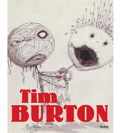 Tim Burton - the exhibition catalogue from MoMA available to buy at Museum Bookstore