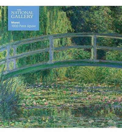 Monet: Bridge over Lily Pond : 1000-piece Jigsaw Puzzle available to buy at Museum Bookstore