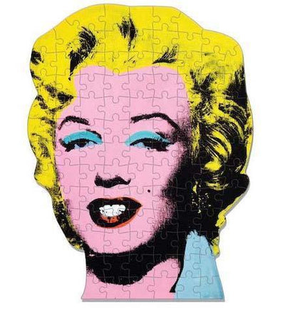Andy Warhol Mini Shaped Marilyn Puzzle - the exhibition catalogue from Museum Bookstore available to buy at Museum Bookstore