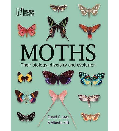 Moths : Their biology, diversity and evolution - the exhibition catalogue from Natural History Museum available to buy at Museum Bookstore