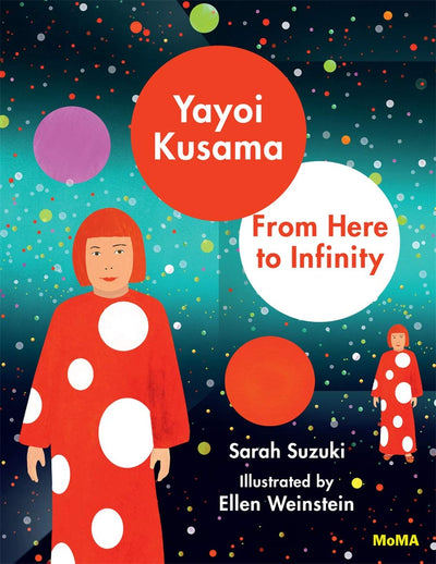 Yayoi Kusama: From Here to Infinity! available to buy at Museum Bookstore