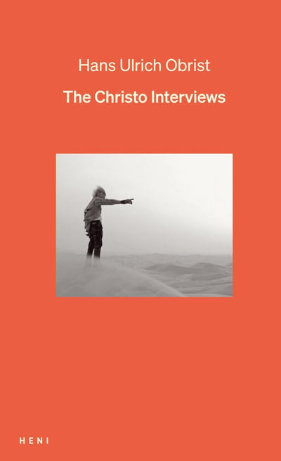 The Christo Interviews available to buy at Museum Bookstore
