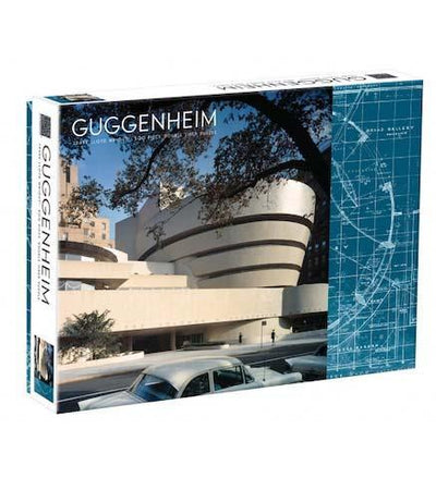 Frank Lloyd Wright Guggenheim 2-Sided 500 Piece Puzzle - the exhibition catalogue from Frank Lloyd Wright Foundation available to buy at Museum Bookstore