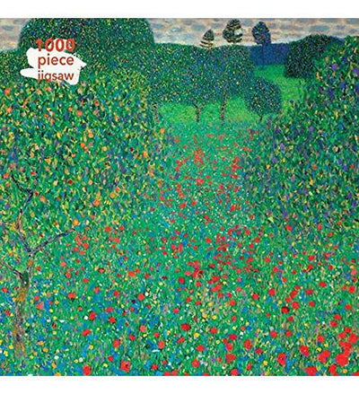 Gustav Klimt's Poppy Field : 1000-piece Jigsaw Puzzle available to buy at Museum Bookstore