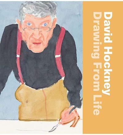 David Hockney: Drawing from Life - the exhibition catalogue from National Portrait Gallery available to buy at Museum Bookstore